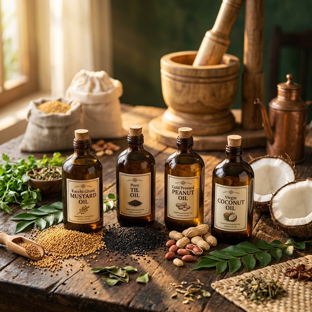 Vistara Oils premium cold pressed oils